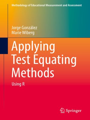 cover image of Applying Test Equating Methods